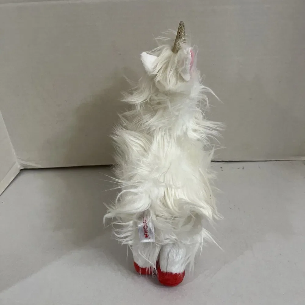 PIER 1 Llamacorn Stuffed Plush Furry Animal Llama & Unicorn Sophia 12” tall